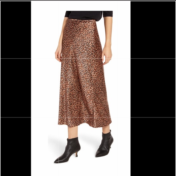 something navy midi slip skirt